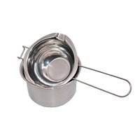 Bothyi - 2 Uds. De Crisol De Cera De Acero Inoxidable, Caldera Doble, Fabricación De Jabón Para Velas Diy