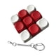 thumbnail image 4 of Juguete Sensorial Con Clic De Teclado, Botón De Teclado, Tecla, Llavero, Blanco Y Rojo, 4 of 5