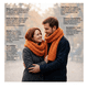 thumbnail image 4 of Bufanda Cuello Estilo Punto Inglés Lana Invierno Abrigado, 4 of 5