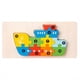 thumbnail image 1 of Wooden Early Education Cognition Children's Educational Toys Building Blocks Wooden Animal Traffic Shape Matching 3d Three-dimensional Puzzle, 1 of 3