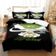 thumbnail image 1 of v2728 Bed Sheets Green Day Welcome To Paradise Bedding Set Duvet Cover Bed Set Quilt Cover Pillowcase Comforter king Queen Size Boys Adult 3-Piece Bedding Set (1 Duvet Cover + 2 Pillow Shams) Bed Shee, 1 of 5