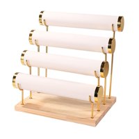 Ioensy - Exhibidores De Pulsera Con Soporte Para Pulseras De 4 Niveles Para Encimera De Negocios De Dormitorio