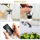 thumbnail image 4 of Botella dispensadora de aceite de oliva, botella de aceite de cocina, botella de aceite de vidrio alta cuadrada, 4 of 5