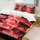 thumbnail image 2 of Stray Kids Bedding Set Duvet Cover Comfortable and Lightweight Cartoon Bedding 3 Piece Bed Set, 2 of 5