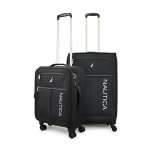 Pack 2 Maletas De Tela S+M Nautica Valencia 10K Y 20K Negra