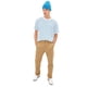 thumbnail image 1 of Pantalones GAP Essential Khaki Original Fit Deerfield para hombre, 1 of 1