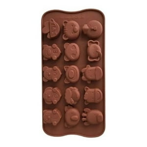 Genérico - Moldes De Chocolate Molde De Silicona Animalitos Love