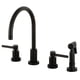 thumbnail image 1 of Grifo de cocina Kingston Brass Concord de 8 pulgadas, amplio, 1 of 2