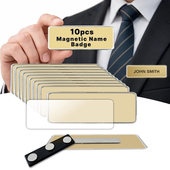Soporte magnético reutilizable para credenciales CiLoN – paquete de 10