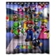 thumbnail image 1 of Cortina de ducha Super Mario, juego de cortina de baño con ganchos, tamaño 60 x 72 pulgadas, 1 of 3