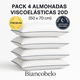 thumbnail image 1 of Set 4 Almohadas Cervical Viscoelástica 50x70 PREMIUM, 1 of 6