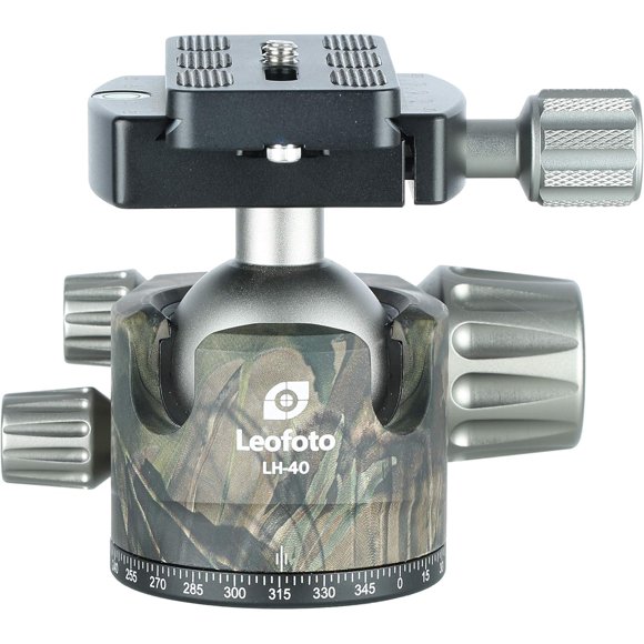 Cabezal de bola LEOFOTO LH-40 40 mm Camo Arca/RRS