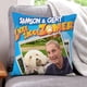 thumbnail image 1 of Samson y Gert Fundas de almohada de terciopelo con tema, regalos de funda de almohada, decoración para el hogar, cojín de lanzar, regalo de cumpleaños para fans y parejas.30*30cm., 1 of 6