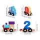 thumbnail image 2 of Magnetic Digital Small Train Toys, Children's Educational Assembly Magnetic Building Blocks, Early Education Wooden Small Train For Boys And Girls, 2 of 2