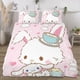 thumbnail image 3 of Wish Me Mell 3-Piece Bedding Set For Kids Boys Girls Adult Cartoon Warm Cute Fashion Holiday Present Gift Bed Sheets, 3 of 5