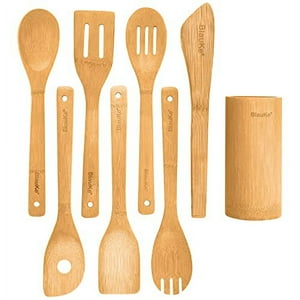 Set De Utensilios De Cocina Blauke Utensilios De Cocina De Madera Paquete De 8