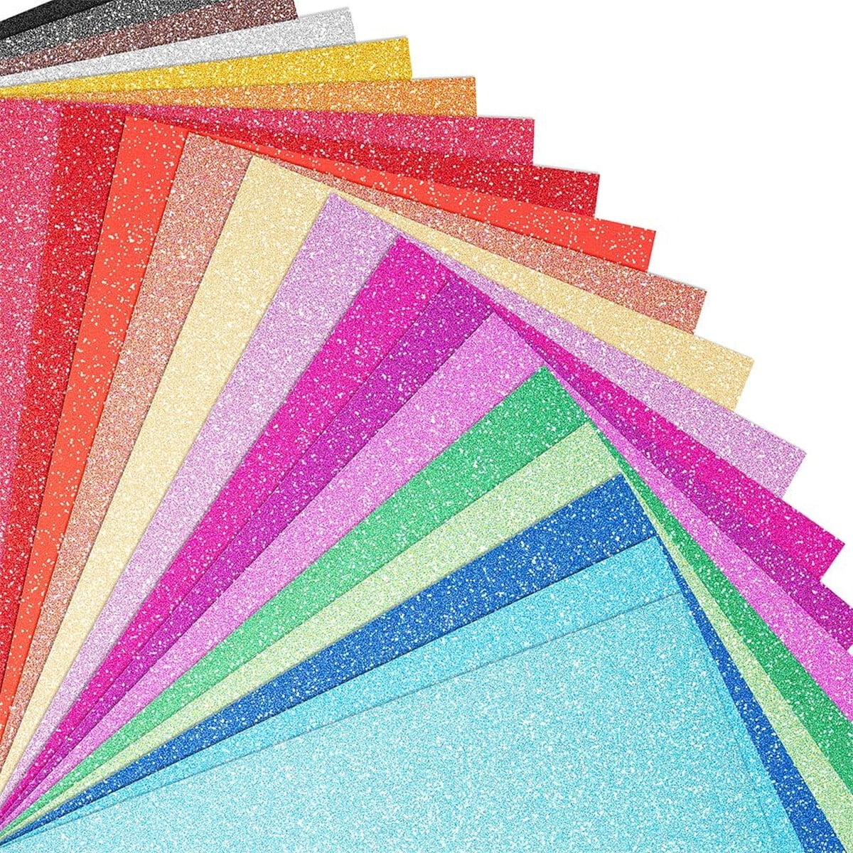 Cartulina Glitter Betybedy 40 Hojas 20 Colores A5 250gsm