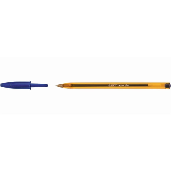 Bolígrafo BIC Cristal Fine Blue con punta de 0,8 mm, 50 unidades