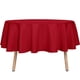 thumbnail image 1 of Mantel sancua redondo impermeable de 152 cm, color rojo, 1 of 8
