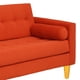 thumbnail image 3 of Sofa Retro 3 Cuerpos Felpa 04 Naranja, 3 of 5