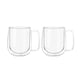 thumbnail image 1 of Set 2 Tazas Mug de Vidrio Doble Pared 300 ml Simplit, 1 of 8