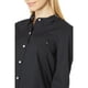 thumbnail image 2 of Camisa Tommy Hilfiger Solid Roll Tab Negra para Mujer XS, 2 of 3