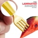 thumbnail image 4 of Tenedor Stock Your Home 10 cm Dorado - Pack de 80 unidades desechables, 4 of 7