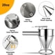 thumbnail image 4 of Dispensador de masa para panqueques YWHWXB de 600 ml de acero inoxidable, 4 of 8