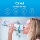thumbnail image 4 of Botella de agua Cirkul Matte Periwinkle de acero inoxidable 950 ml, 4 of 5