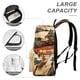 thumbnail image 4 of Resident Evil-theme Backpack, Campus style schoolbag Bookbag with Adjustable Shoulder Straps And Large Zip Compartment, Unisex Travel Bags.42x30x15cm, 4 of 6