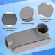 thumbnail image 4 of Cuerpo de conduit CKVIHAV de PVC rígido de 2 pulgadas tipo LR con tapa, gris, 4 of 7