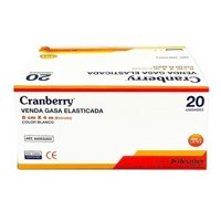 Reutter - Venda Gasa Elasticada 8Cm X 4M Blanco Cranberry 20 Unds