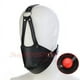 thumbnail image 1 of Sex Toy for Couple SM Leather Hood Half Face Mask,Head Harness Strap Muzzle Mask Gag,Slave BDSM Bondage Silicone Ball Gag Erotic, 1 of 3