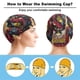 thumbnail image 3 of Deadpool y Wolverine Gorro de Natación de Licra, Gorro de Baño de Tela Cómoda, Gorro Elástico Antideslizante para Hombres, Mujeres y Niños, 3 of 6