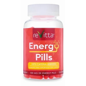 Revitta Wellness - Cafeína 100Mg Energy Pills 120 Cápsulas