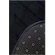 thumbnail image 2 of Alfombra jacquard 200x240 negro relive texturizado suave moderna elagante mp, 2 of 3