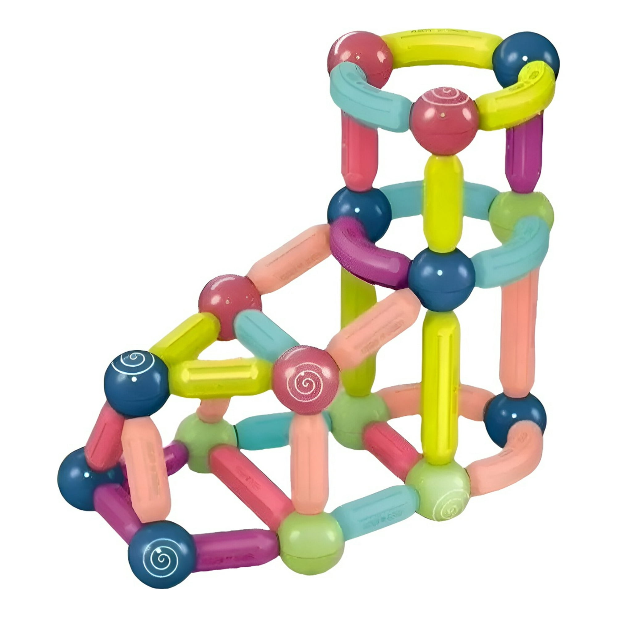 Genérico - Bloques Construcción Magnéticos Juguetes Bolas Varillas Jhn
