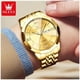 thumbnail image 3 of Reloj Dorado de Acero Inoxidable para Hombre Estilo Lujo y Deportivo para uso diario, 3 of 3