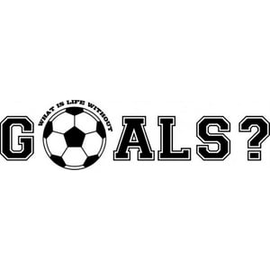 Rienda Libre Graphics - Decomural Goals Football Ws-51257
