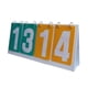 thumbnail image 5 of 4 Dígitos Flip Score Board Juego Grande Para Pelota De Tenis Baloncesto Voleibol Amarillo Verde, 5 of 5