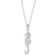thumbnail image 2 of Collar con colgante de caballito de mar de plata 925 para niñas, 2 of 3