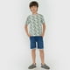 thumbnail image 4 of Polera Niño Kids Manga Corta Full Gris Corona, 4 of 5