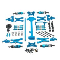 Bothyi - Juego Combinado De Accesorios De Actualización De Metal 1/18 Diy Para Wltoys Hobby Modelo Rc Coche Azul