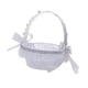 thumbnail image 2 of Cesta Floral Boda Estilo Europeo Blanco, 2 of 3