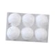 thumbnail image 4 of 6 Bolas Navide?as Para árbol De Navidad, Ideales Para Eventos Especiales, Aniversarios Y Fiestas, Color Blanco., 4 of 5