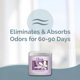 thumbnail image 2 of Gel absorbente de olores Clear Air, 450 ml, aroma a lavanda y vainilla, x2, 2 of 6