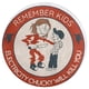 thumbnail image 3 of Recuerda Niños: La Electricidad te Matará Alfombra Redonda de Felpa Coral, Antideslizante, No Desprende Pelusas, Lavable y Duradera para Salón, Dormitorio y Habitación de Niños 60cm, 3 of 6