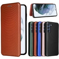 Funda Flip Para Foxdock Samsung Galaxy S21 Fe - Funda Magnética De Negocios, Funda Protectora Delgada