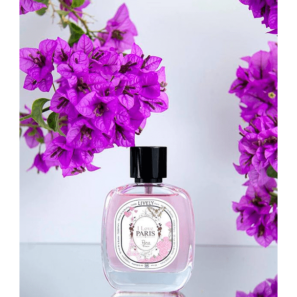 Perfume YZY Lively I love Paris Eau de Toilette para mujer, 100 ml