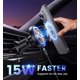 thumbnail image 4 of Cargador de coche Fshyos Mag-Safe inalámbrico de 15 W para iPhone 16, 4 of 9